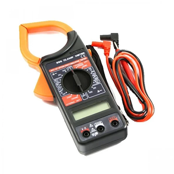 Powermaster DT-266 Dijital Buzzerlı Pensampermetre Multimetre Ölçü Aleti - 2