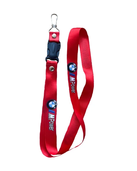 Bmw Uyumlu Kırmızı Renk Yüksek Kalite Oto Ayna Askısı ve Ayna ipi ürün görseli