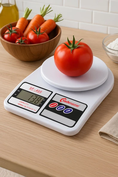 SAFİ ZADE Dijital Hassas 10 Kg Mutfak Terazisi Tartısı Lcd Ekranlı - 5