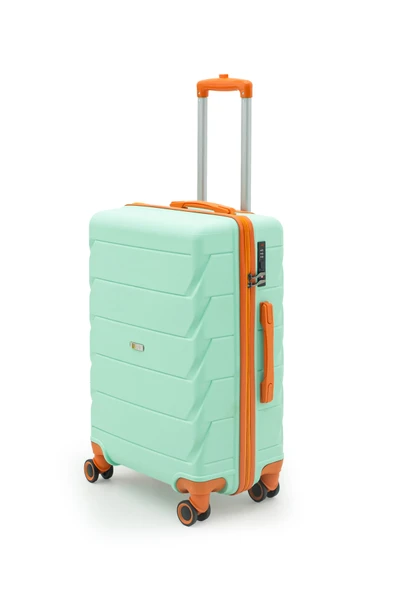Copella Polipropilen & Kırılmaz 2'li Valiz Seti Büyük & Orta - Su Yeşili - 2