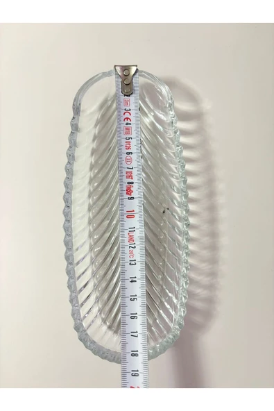 KAVEH Mikrodalgada Kullanılabilir Kaveh Santa 1 ADET Cam Kayık 20*8 Cm Oval ( 1 ADET GÖNDERİLMEKTEDİR) - 2
