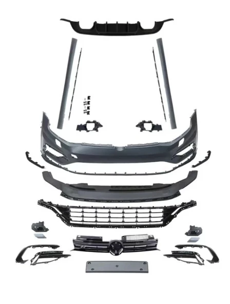 VOLKSWAGEN GOLF 6 UYUMLU 7.5 R GÖRÜNÜM BODY KIT 2009-2012 ürün görseli