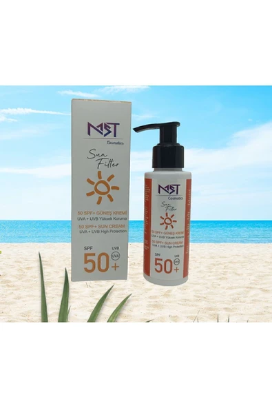 MST KOZMETİK Mst Güneş Kremi Spf 50+ 100 Ml Yüksek Koruma