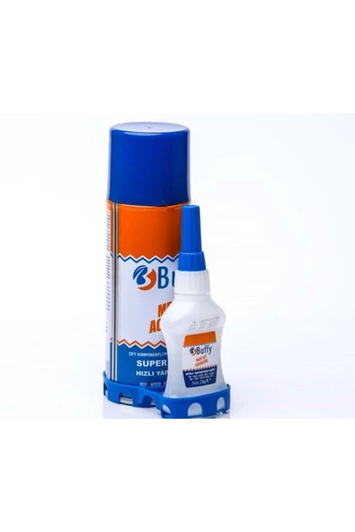 BUFFY HIZLI YAPIŞTIRICI SÜPER 200ml+50g ÇOK AMAÇLI YAPIŞTIRICI JAPON YAPIŞTIRCISI - 1