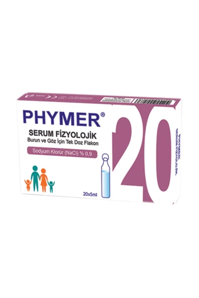 Phymer Flakon Serum Fizyolojik 20x5ml
