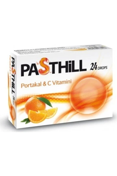 LEDAPHARMA Pasthill Portakal & C Vitamini 24 Drops(2 ADET)
