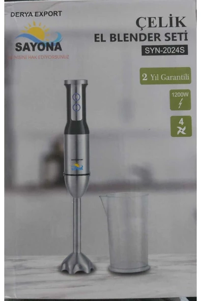 SAYONA SYN-2024S 1200W El Blender Seti Anasayfa Mutfak - 1