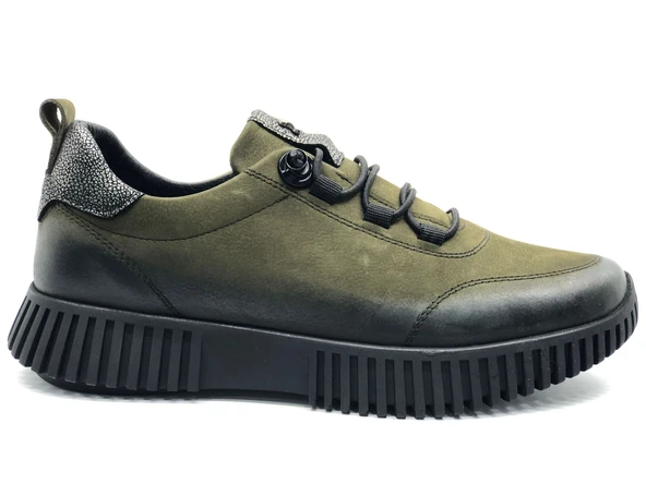 Venüs Campanula Hakiki Deri Ortopedik Kadın Casual Ayakkabı - Resim 6