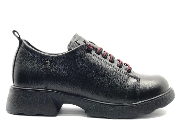 Venüs Yucca Hakiki Deri Ortopedik Kadın Casual Ayakkabı - Resim 3