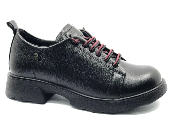 Venüs Yucca Hakiki Deri Ortopedik Kadın Casual Ayakkabı - Resim 5