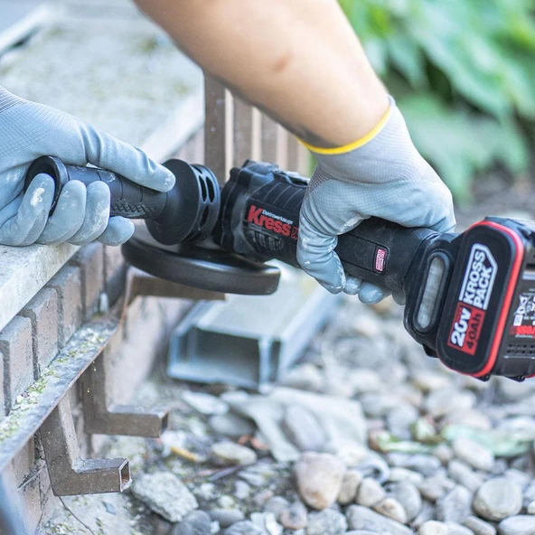 Kress KRKS1 KUB30.2 + KU390.4 + KUH10.2 20Volt/4Ah. 6 Adet Akülü Profesyonel Kombo Set - 11