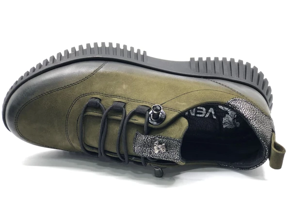 Venüs Campanula Hakiki Deri Ortopedik Kadın Casual Ayakkabı - Resim 9