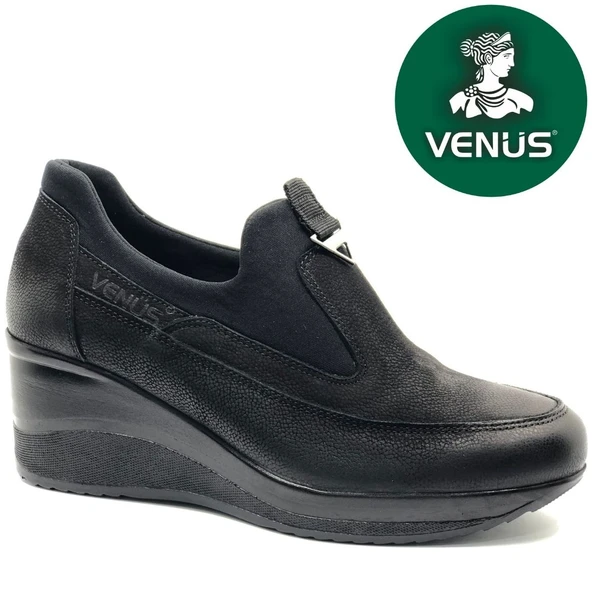 Venüs Maranta Hakiki Deri Dolgu Topuk Ortopedik Kadın Casual Ayakkabı ürün görseli