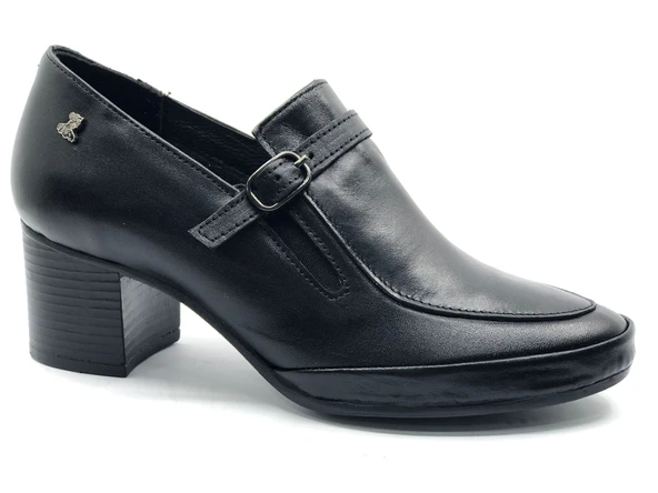 Venüs Bexus Hakiki Deri Comfort Ortopedik Kadın Topuklu Ayakkabı - Resim 5