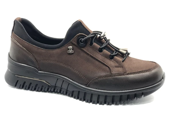 Venüs Alnus Hakiki Deri Ortopedik Kadın Casual Ayakkabı - Resim 5