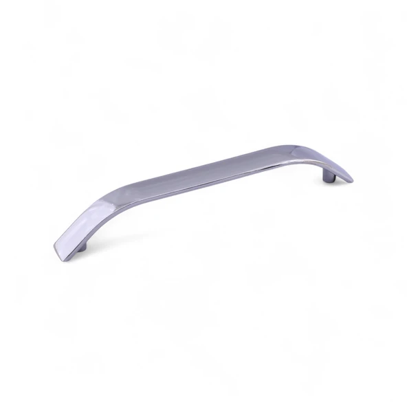 Alara Krom (128 MM - 12.8 CM) Kulpu Dolap Mobilya Mutfak Çekmece Dolabı Dolap Kulpları Kulbu Metal - Resim 4