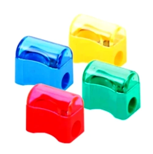 Kapaklı Kalemtraş Küçük Karışık - 10 adet ürün görseli 1