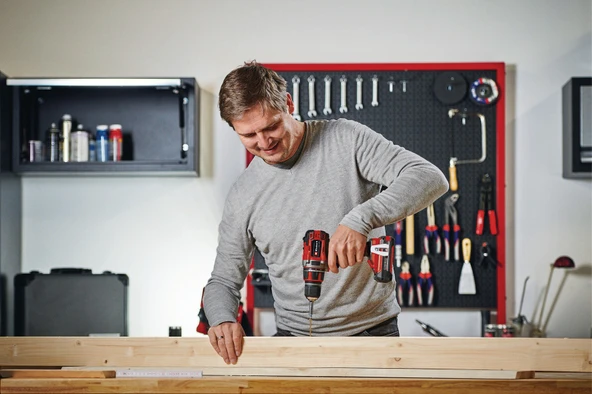 Einhell TE-CD 18/50 Li-i BL Çift Akülü 4 Ah Akülü Darbeli Matkap - 3