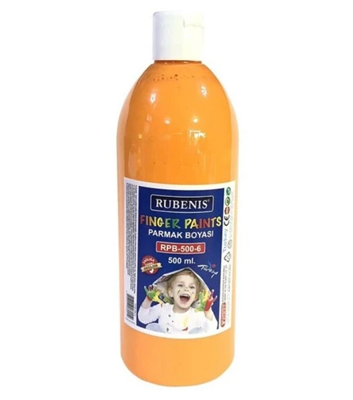 Rubenis Parmak Boyası 500Ml Turuncu - 1