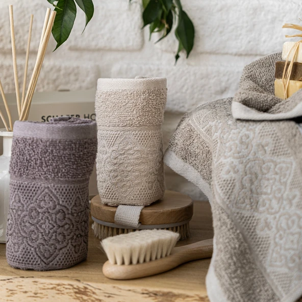 Schafer Home Noho 3 lü Havlu Seti 30x50-Asorti01 - 4