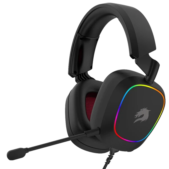 GameBooster H23B Nemesis RGB USB 7.1 Siyah Profesyonel Gaming Kulaklık