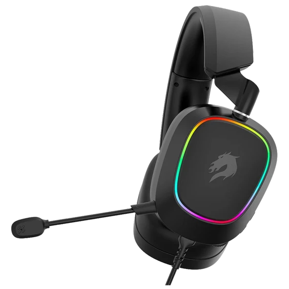 GameBooster H23B Nemesis RGB USB 7.1 Siyah Profesyonel Gaming Kulaklık - 2