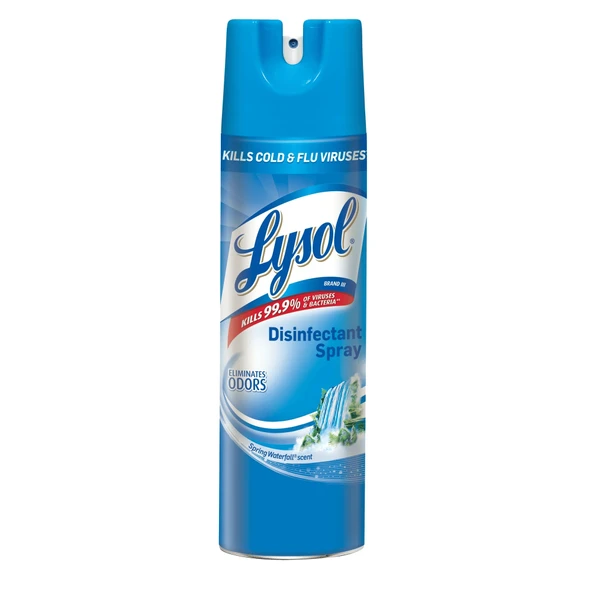 Lysol Disinfectant Spray Spring Waterfall 354 gr Şelale Esintisi ürün görseli