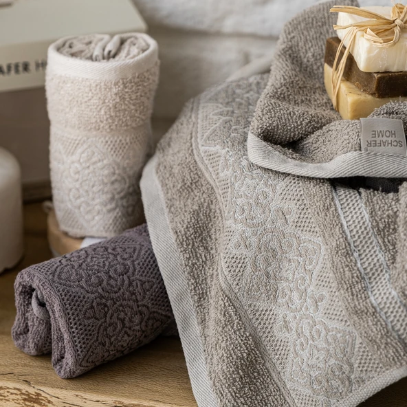 Schafer Home Noho 3 lü Havlu Seti 30x50-Asorti01 - 5