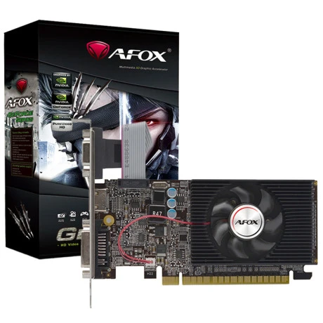 Afox Gt610 Geforce 64 Bit Ddr3 Hdmı Vga Dvı 2Gb Ekran Kartı ((AF610-2048D3L5)) - 1