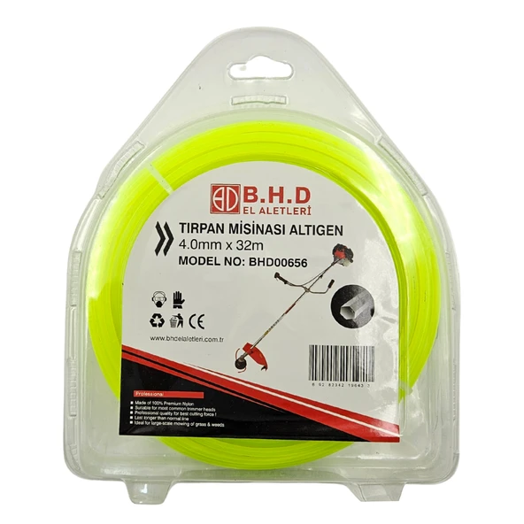 Fixonic B.H.D BHD00656 4mm 32m Altıgen Tırpan Misina ürün görseli 1