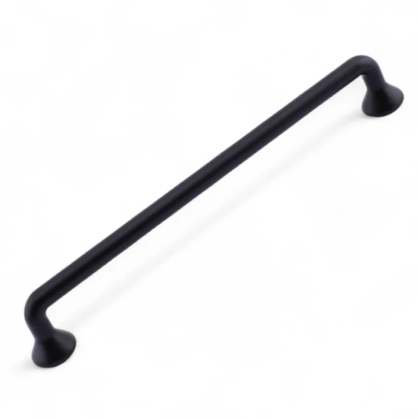 İncir Mat Siyah Metal Kulp 160 mm 16 cm  Mutfak Dolabı Kulbu Kulpu Mobilya Çekmece Dolap Kulpları - Resim 6