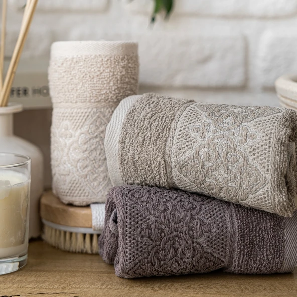 Schafer Home Noho 3 lü Havlu Seti 30x50-Asorti01 - 3