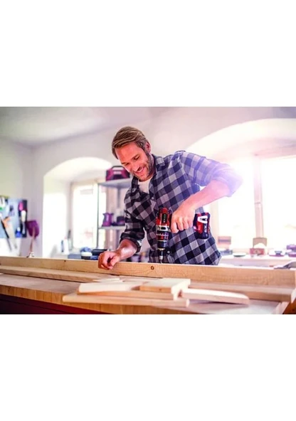 Einhell TE-CD 18/50 Li-i BL Çift Akülü 2.5 Ah Akülü Darbeli Matkap - 7