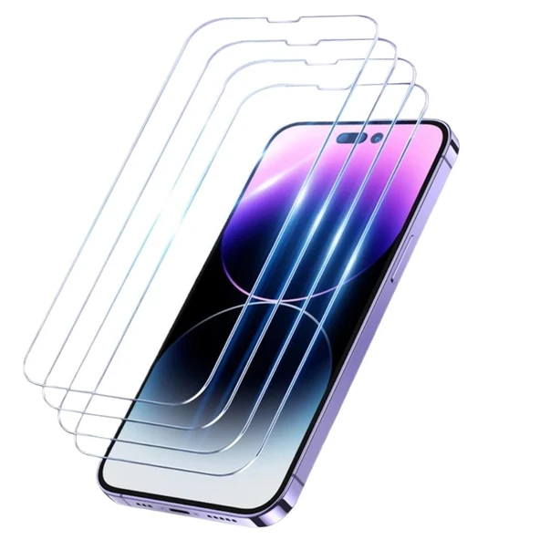 iPhone 6s Plus Uyumlu 9H Temperli Kırılmaz Ekran Koruyucu Cam - 4