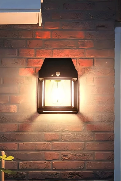 VANCKEY 2024 Model Suya Dayanıklı Hareket Sensörlü Güneş Enerjili Solar Led Dış Mekan Bahçe Lambası - Resim 2