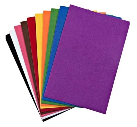 Yapışkanlı Keçe 50X70 Renkli 10Lu ürün görseli 1