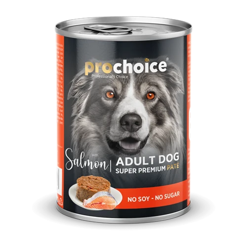 Prochoice Yetişkin Köpekler İçin, Somon Balıklı Ve Pirinçli Ezme Konserve 12x400 gr ürün görseli