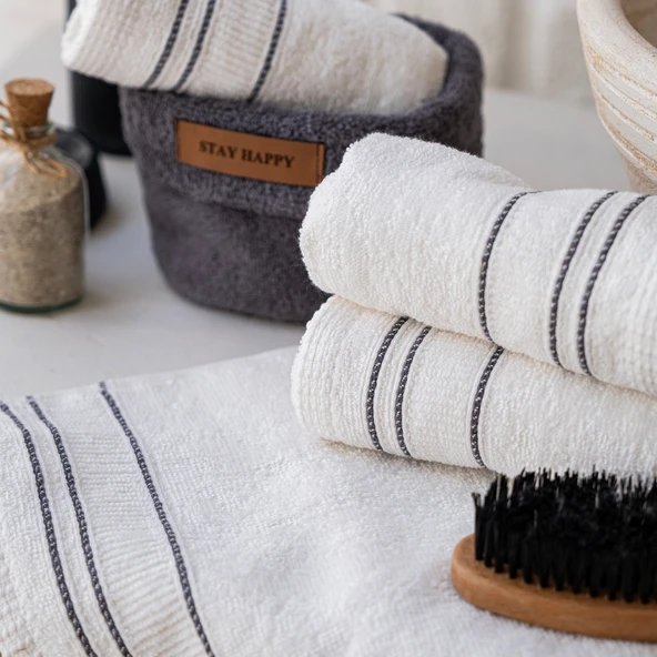 Schafer Home Daily 4 lü Havlu Seti 30x50 Cm-Antrasit - 6