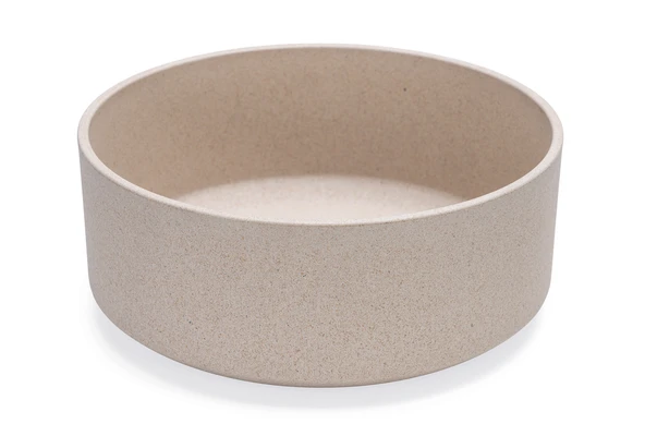 Beeztees DBL Köpek Mama Su Kabı, Bambu, Bej, 21cm, 1430ml ürün görseli