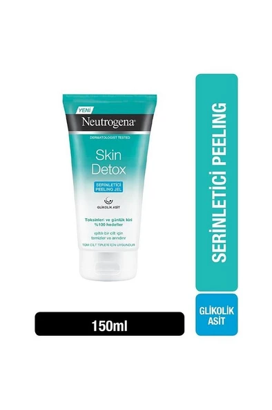 NEUTROGENA SKİN DETOX 150ML-SERİNLETİCİ PEELING JEL