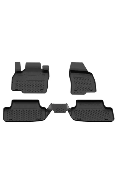 Sahler Volkswagen Polo 2023 Sonras IMPRESSION 4.5D Paspas 3D Rizline Sabit Zemin ALT Bagaj Havuzu - Resim 4