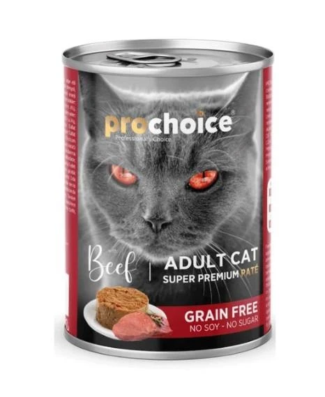 ProChoice Adult Cat Beef Pate Kedi Konservesi 400 gr ürün görseli