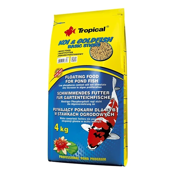 Tropical Koı Fish Basıc Stıcks 4 Kg ürün görseli