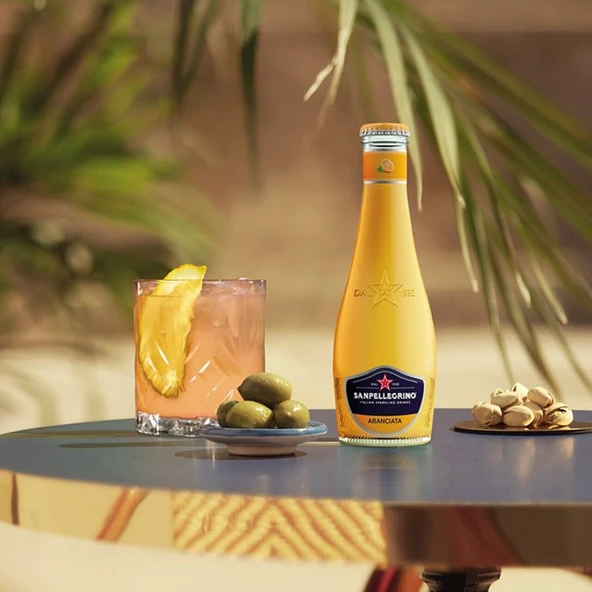 San Pellegrino Aranciata 200 Ml*4 - Resim 3