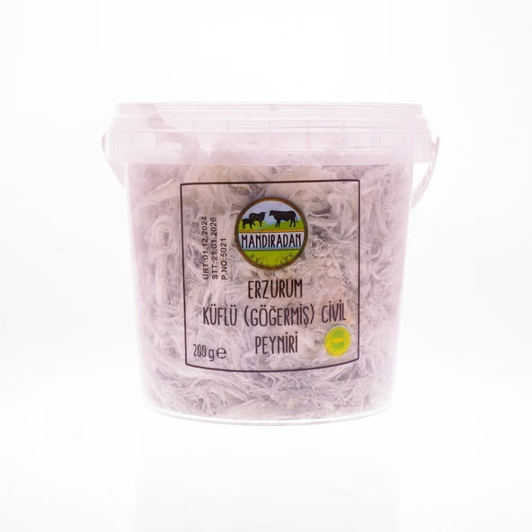 Mandıradan Erzurum Küflü Göğermi̇ş Ci̇vi̇l Peyniri̇ 200 Gr ürün görseli