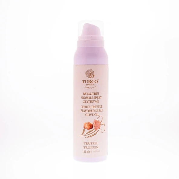 Turco Beyaz Trüf Mantarı Aromalı Sprey Zeyti̇nyağı 125 Ml - 1