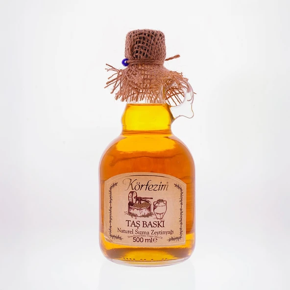 Körfezi̇m Taş Baskı Naturel Sizma Zeyti̇nyağı 500 Ml