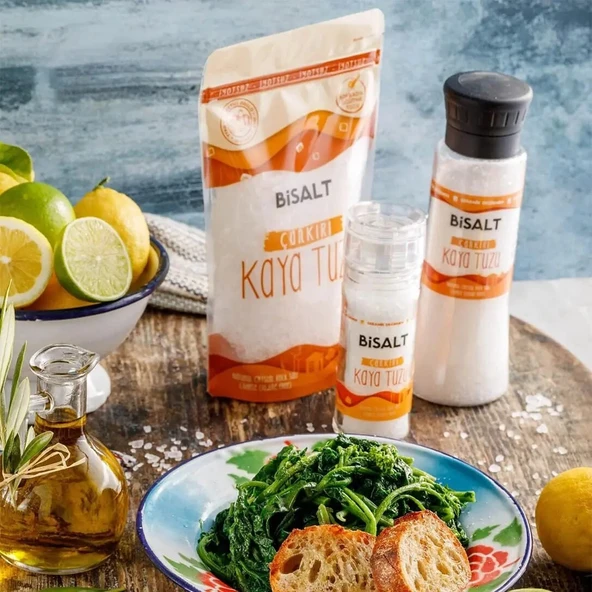 Bi̇salt İyotlu Çankiri Kaya Tuzu 500 Gr - Resim 3