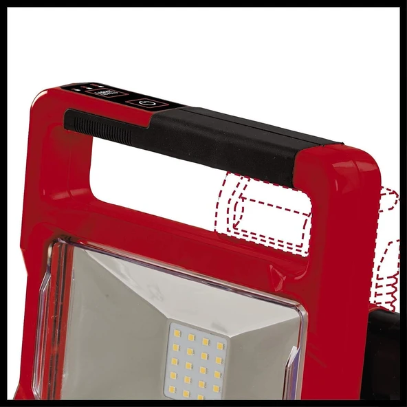 Einhell TE-CL 18/2000 LiAC - Solo, LED Aydınlatma ve Einhell 18V 2,5 Ah PXC Starter Kit (Başlangıç Seti) - 3