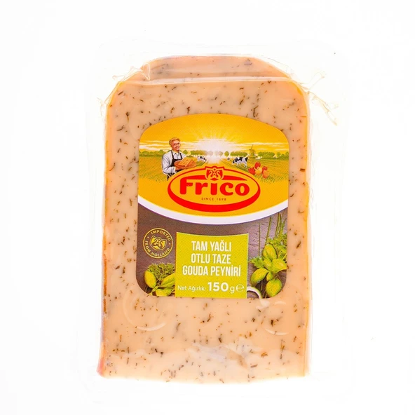 Frico Tam Yağlı Otlu Taze Gouda Peyniri̇ 150 Gr ürün görseli